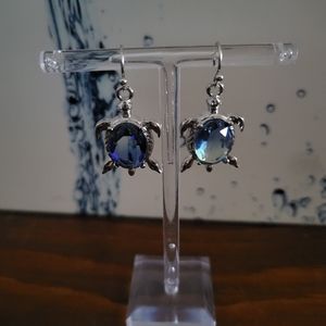 Summer turtle earrings